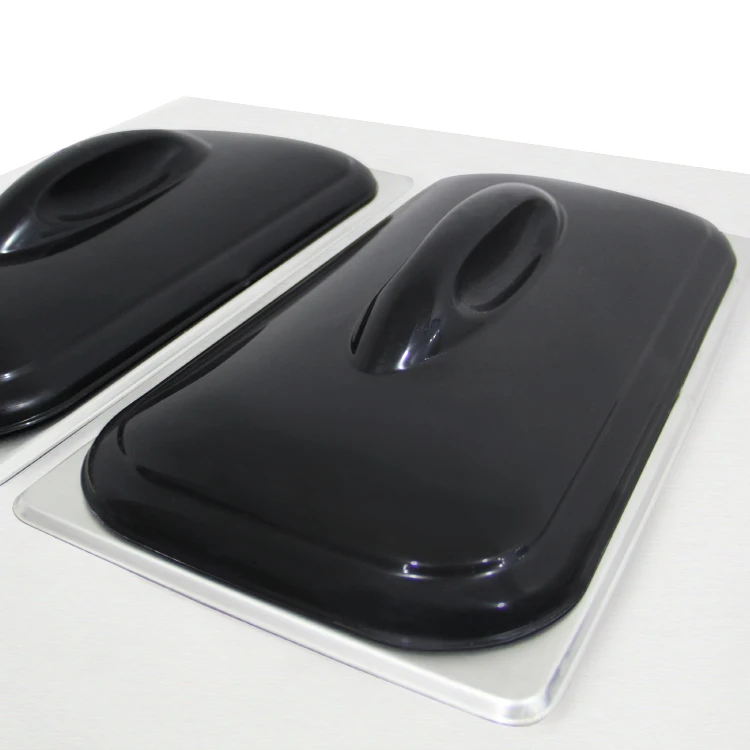 Best Sale  Goshen Guangzhou Factory 2+1 Mixer Soft Ice Cream Machine Ice Cream Roll Machine 3 Flavors Commercial Usede