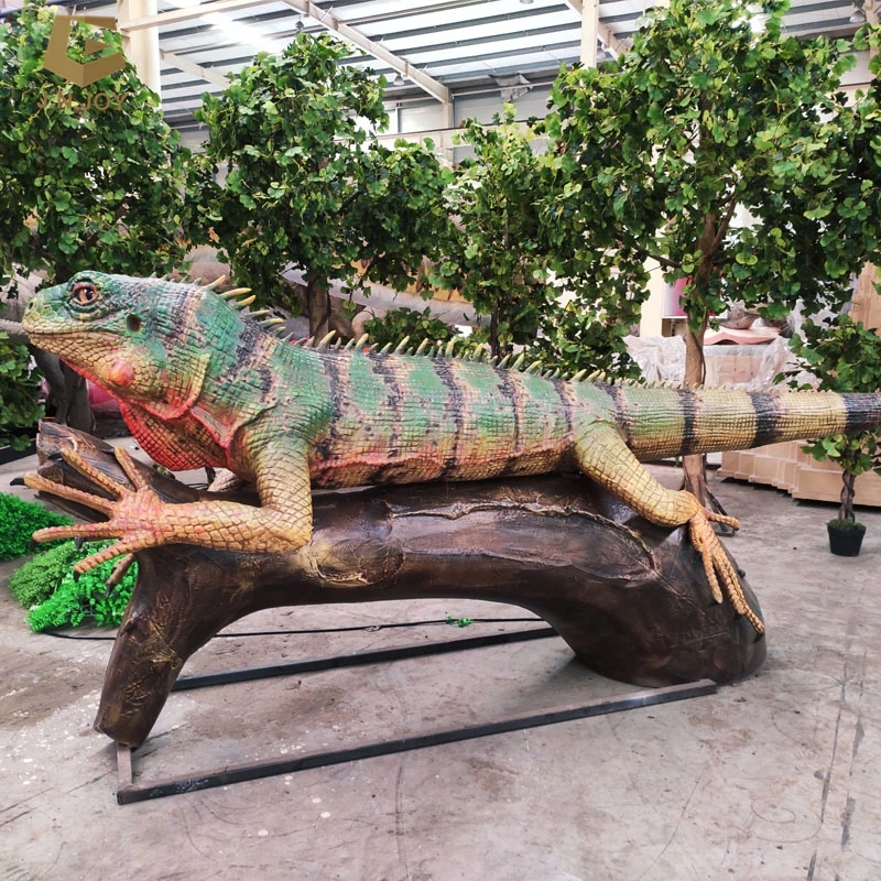 SGAI74 Insect park decoration lifelike animatronic robotic animal lizard model for sale