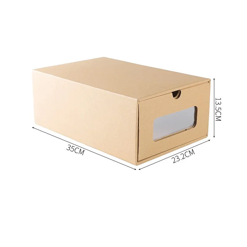 
Оптовая продажа, новый трендовый продукт, модная упаковка, коробки для хранения одежды и обуви из гофрированной бумаги на заказ 