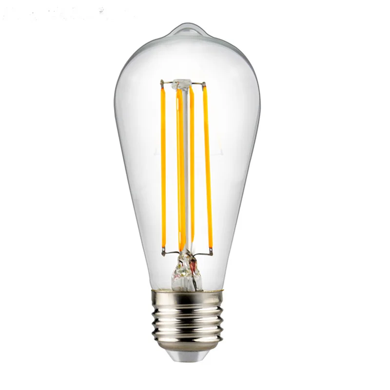 Factory Wholesale E27 B22 Filament Bulb Led Filament Lamp Light 4W 6W 8W 10W Filament LED Light