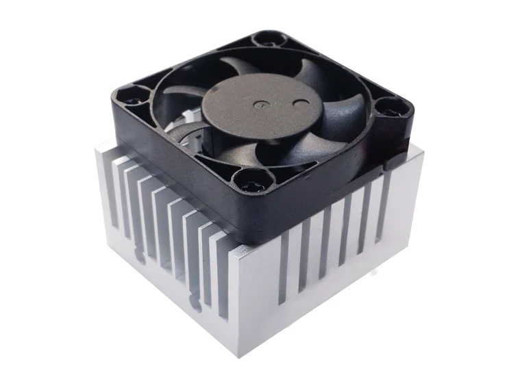 WellSunFan 70mm High Quality Factory Price Custom Black Plastic  Aluminum Heatsink Material cpu fan cooler