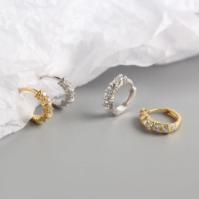 Cheap Prices Good Quality 925 Silver Earring Gold Fashion Earrings