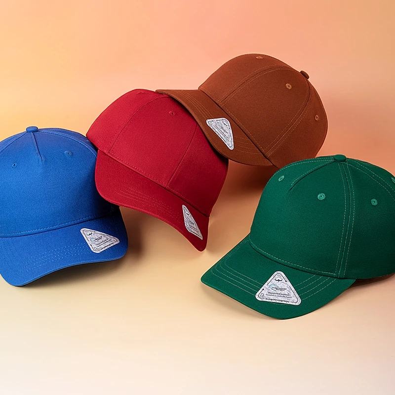 Wholesale fashion unisex adults classic basic 100%cotton custom design 5 panel mid profile baseball cap for women