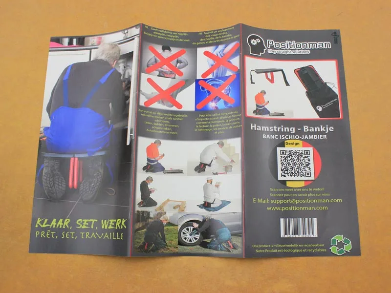 High quality custom printed glossy laminated leaflet and flyers company brochure printing supplier