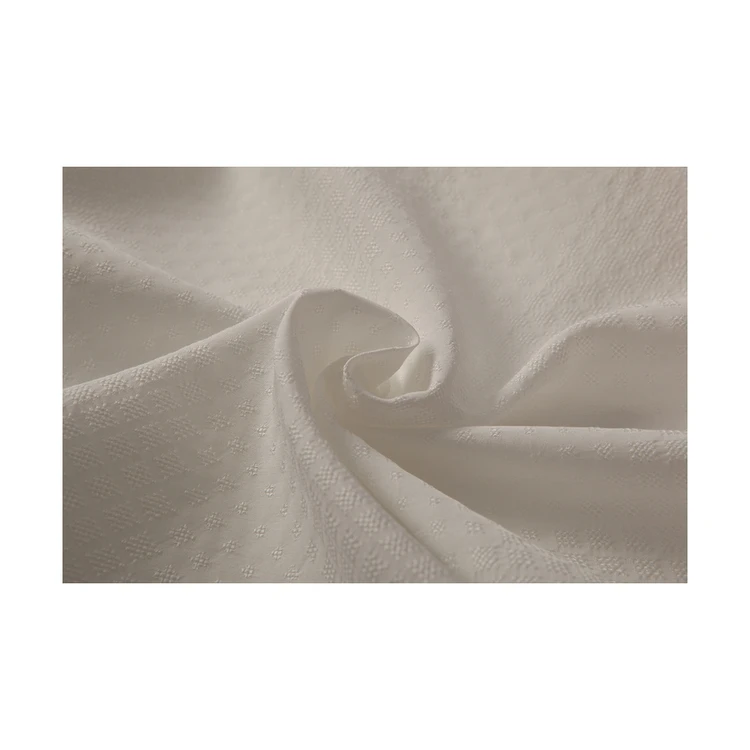 2021 Most popular wholesale excellent breathability and wicking printed rayon jacquard twill fabric