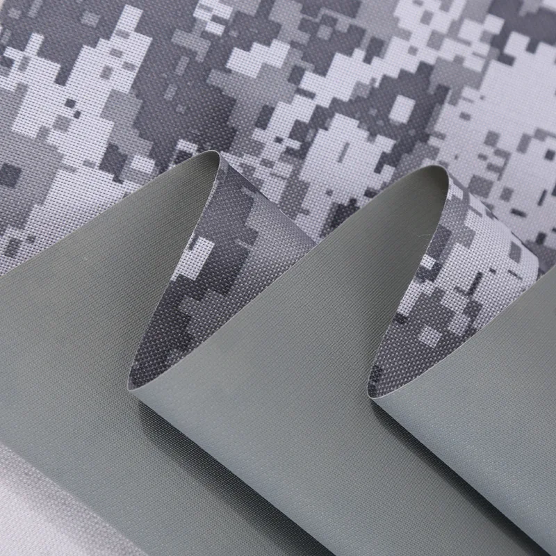 stock lot  oxford printed fabric waterproof for outdoor tent bags and shoes