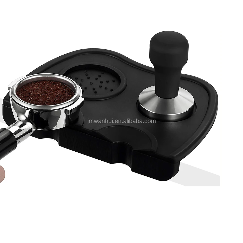 Coffee and tea tools anti-slip silicone tamper mat