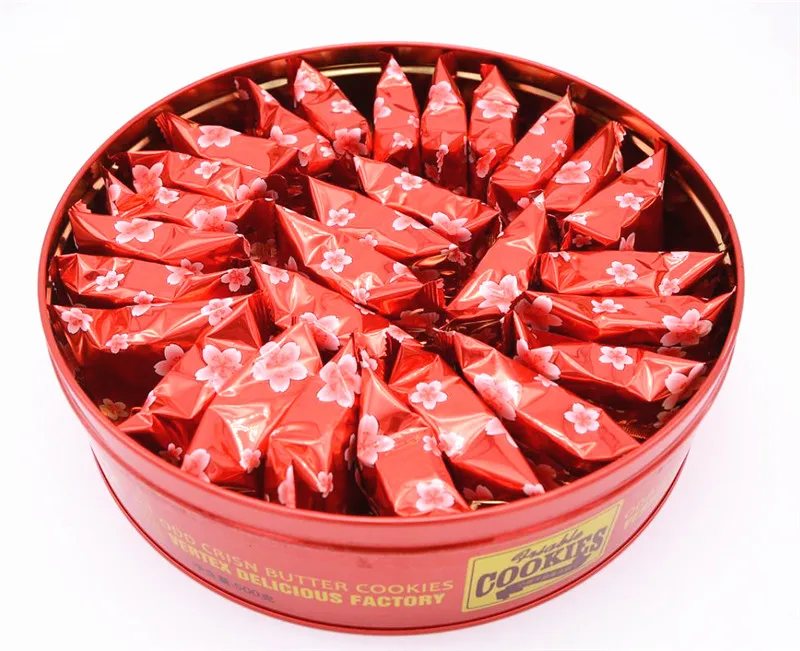 Danisa Crown Danish Cookies with special gift box royal butter cookies OEM accept biscuit Tin package