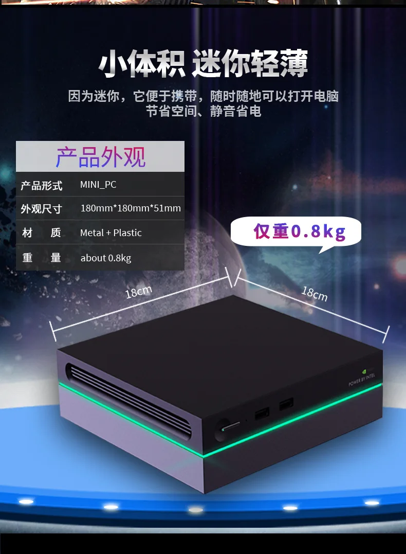 china 2023 new style mini computer core I7 12700H I5 12500H I9 12900H mini pc desktop with GTX1060
