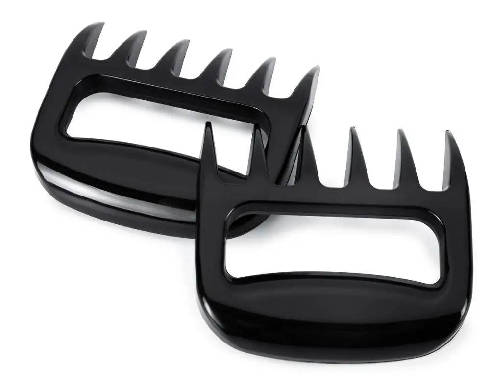 High Quality Stainless Steel BBQ Bear Paw meat Shredder Barbecue Metal Meat Claw Splitter With Handle
