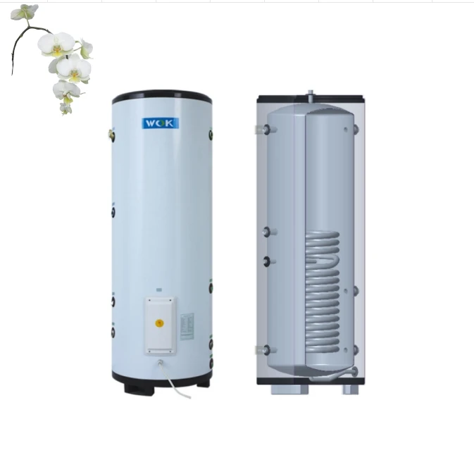 Original Factory 100L 200L 250L 300L 400L 500L  Domestic hot water storage with coil heaters Buffer& hot water Heat pump tanks