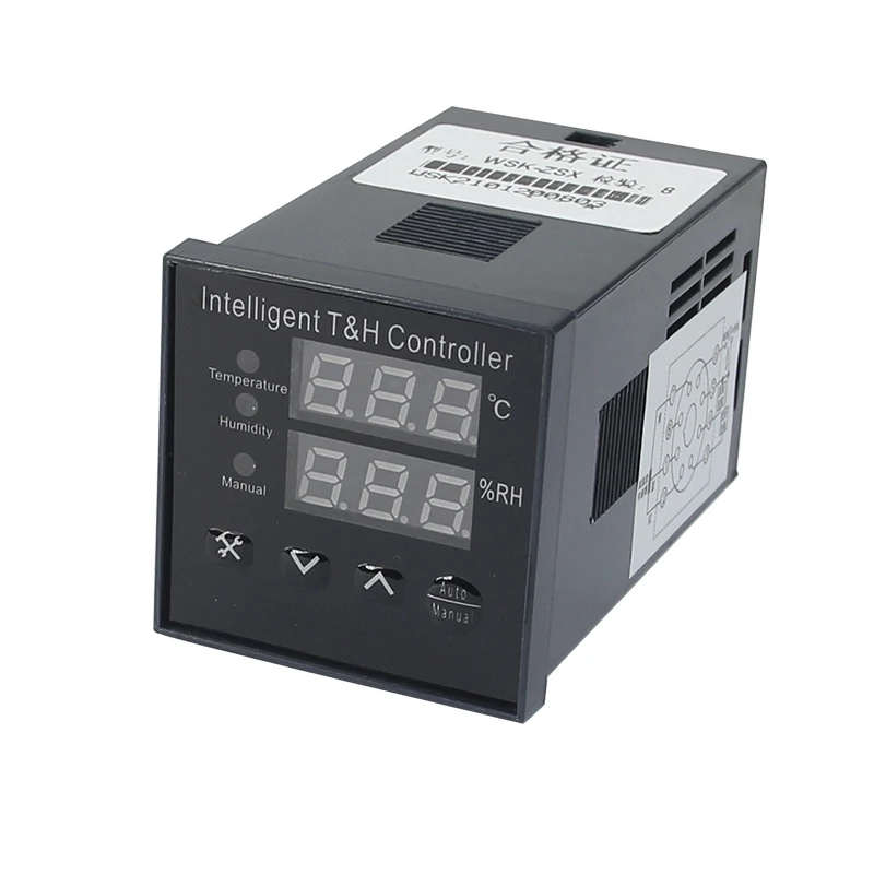 WSK-ZSX Brand-New Temperature Humidity Controller Measure Display Two Channel