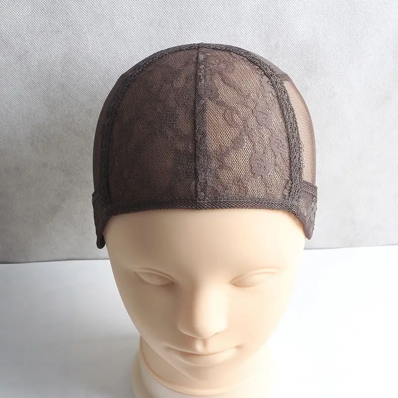 100pcs Black/blonde/dark Brown/brown Adjustable Ventilated Wig Caps for Making Wigs