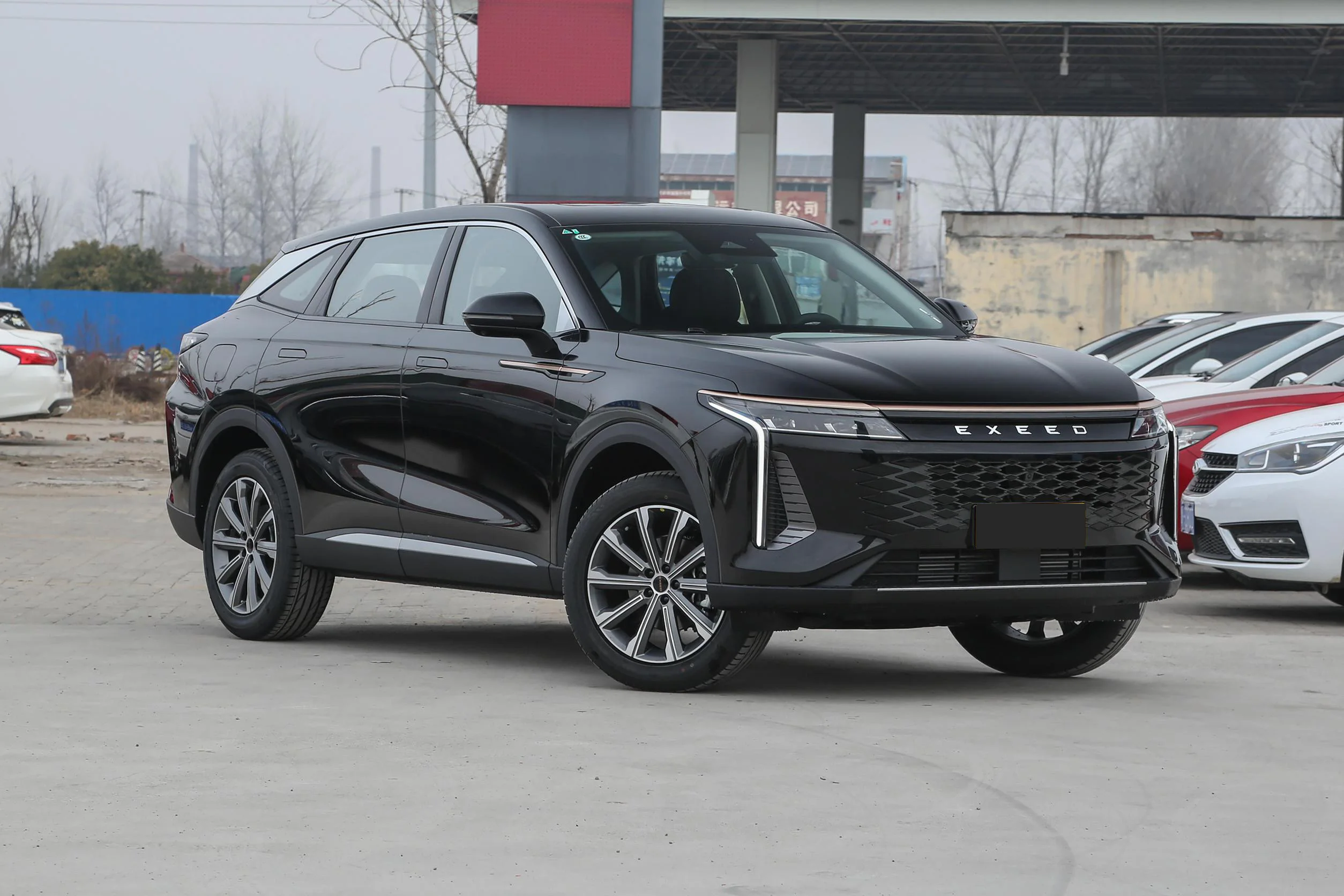2024 Chinese Small Petrol Cars EXEED RX 5 Doors 5 Seats SUV Front-Drive Cars Used Gasoline Vehicles Cheap Price For Sale