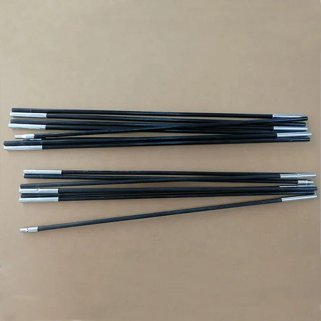 Lightweight Fold FRP Fiberglass Rod Camping Tent Pole