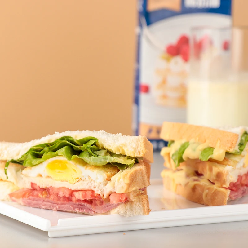 Mckeith Sanlote Sauce HACCP ISO QS 1kg Package Hot Sale Fast Delivery Cheese Flavor Cream Color