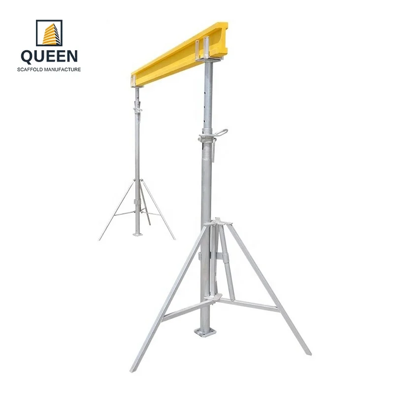 Строительные леса Linyi queen 2200-3900 мм окрашенные трубы опорные швартовые стойки регулируемые стальные нажимные