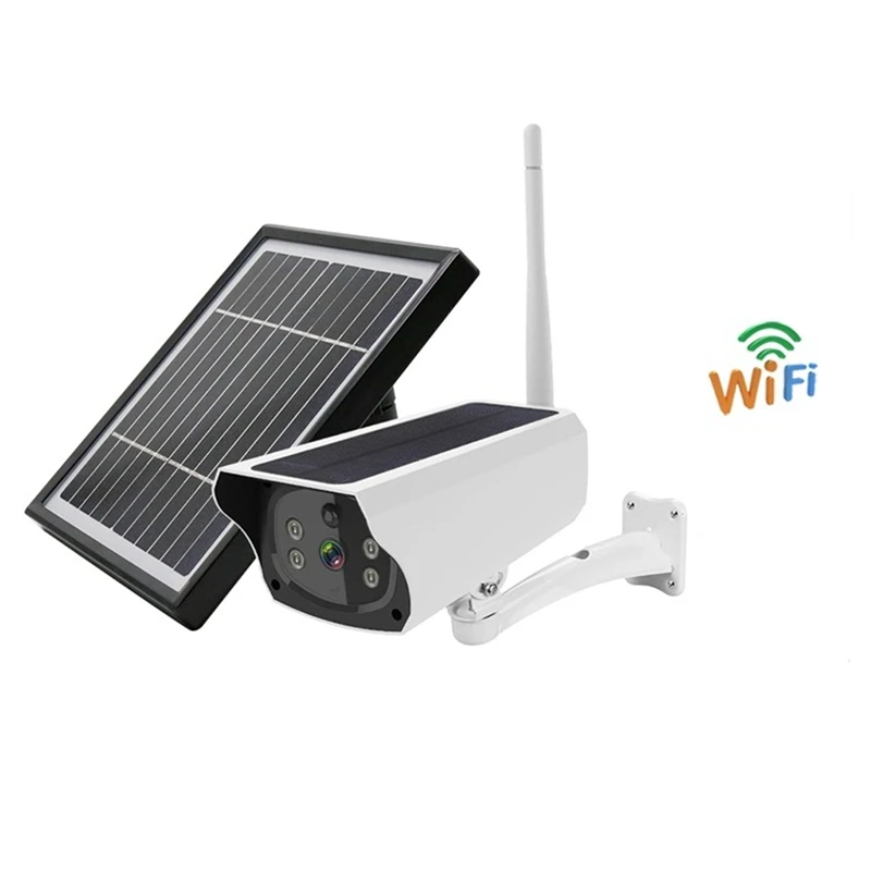 Full Color Night Vision Low Power Outdoor PTZ Camera Wireless Security WiFi 4G Network CCTV Solar Camera