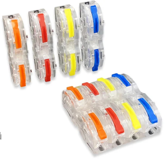 Spl-1 pct-111 1 pin до 1 pin, цветные, диаметр 4 мм, все виды компактный соединитель couductor клеммной колодки с рычагами