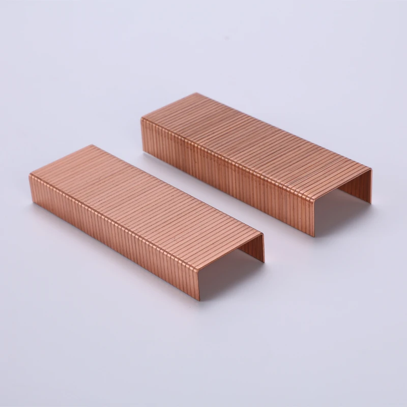China  Manufacture 16 GA  Copper coated wire  staple 3515 and 3518 for carton