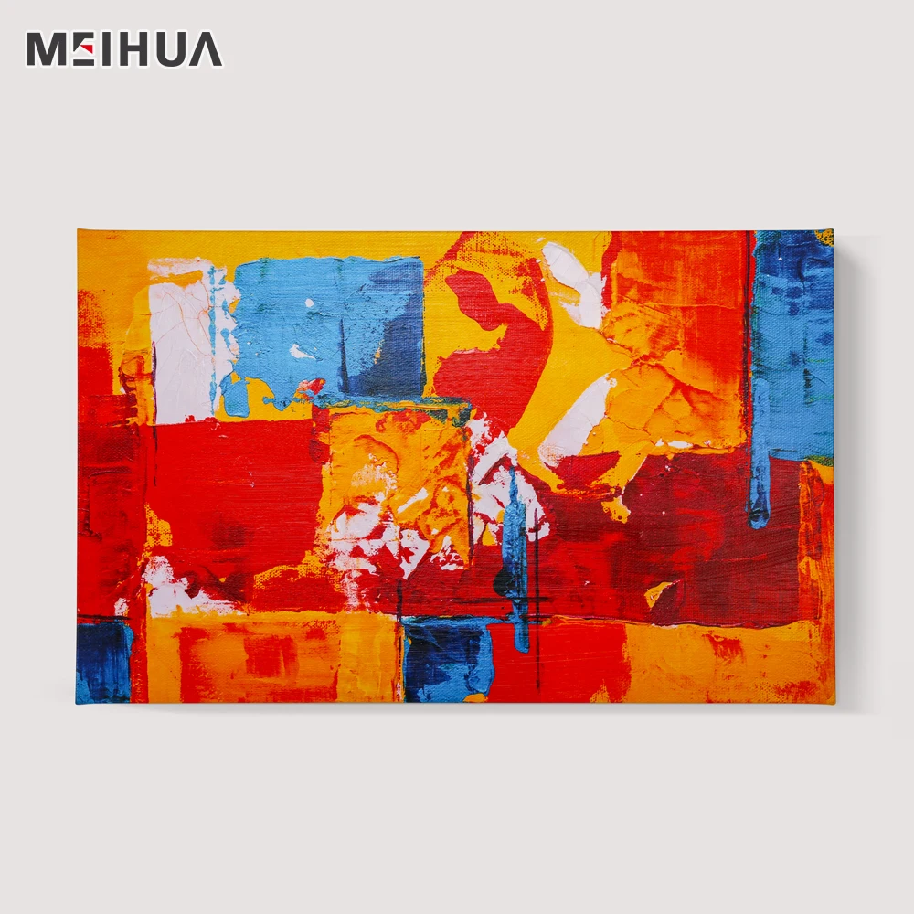 Decorative abstract digital printing custom photo canvas print