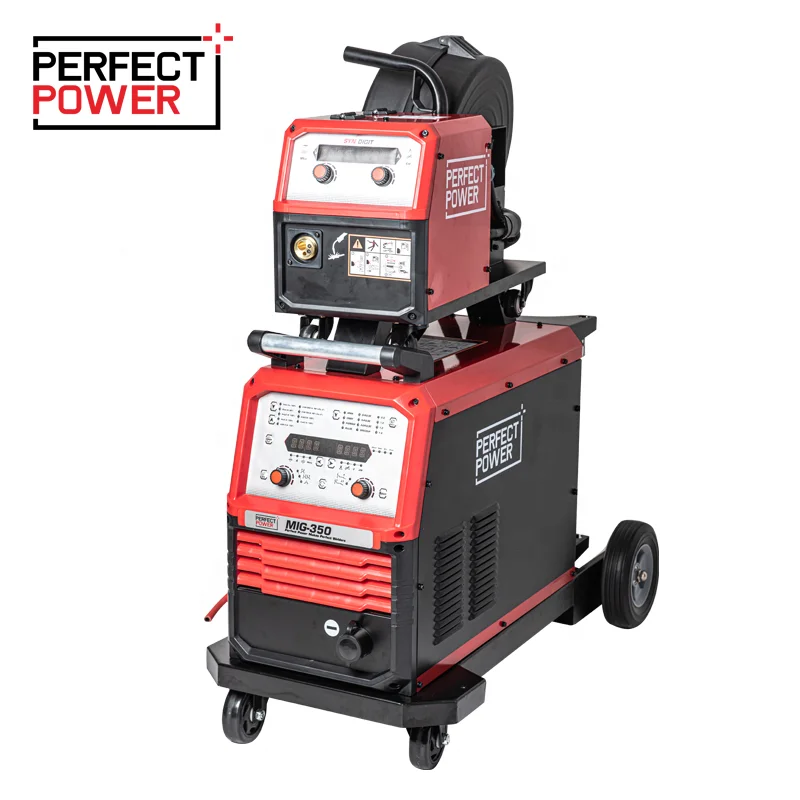 Инверторный Сварочный аппарат MIG IGBT PerfectPower MIG-350 сверхмощный сварочный цифровое управление импульсное сварочное