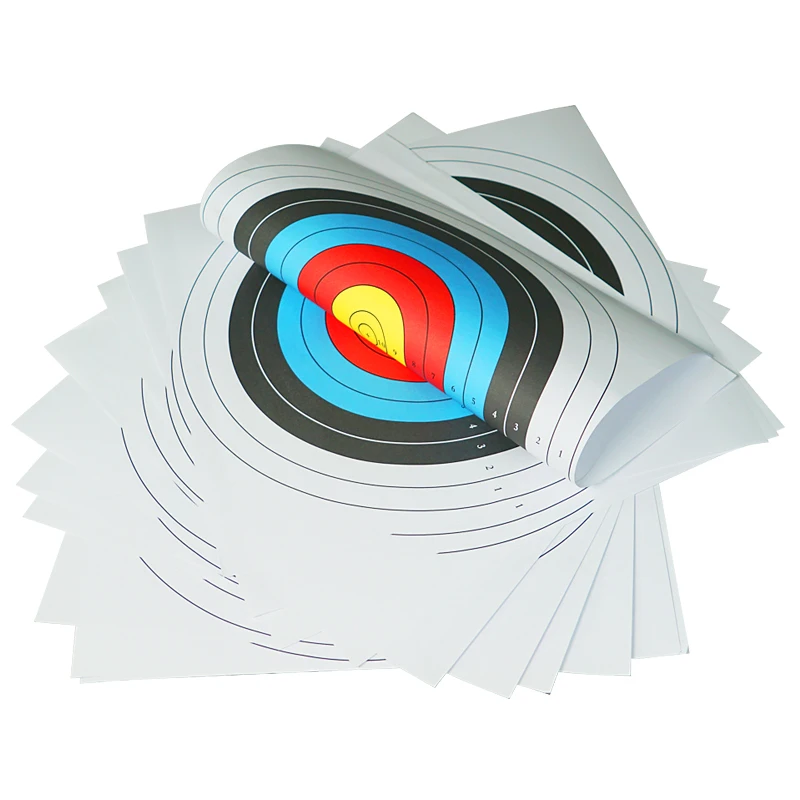Archery Supplies 80*80cm Bow and Arrow Targets Shooting Accessories Target Paper