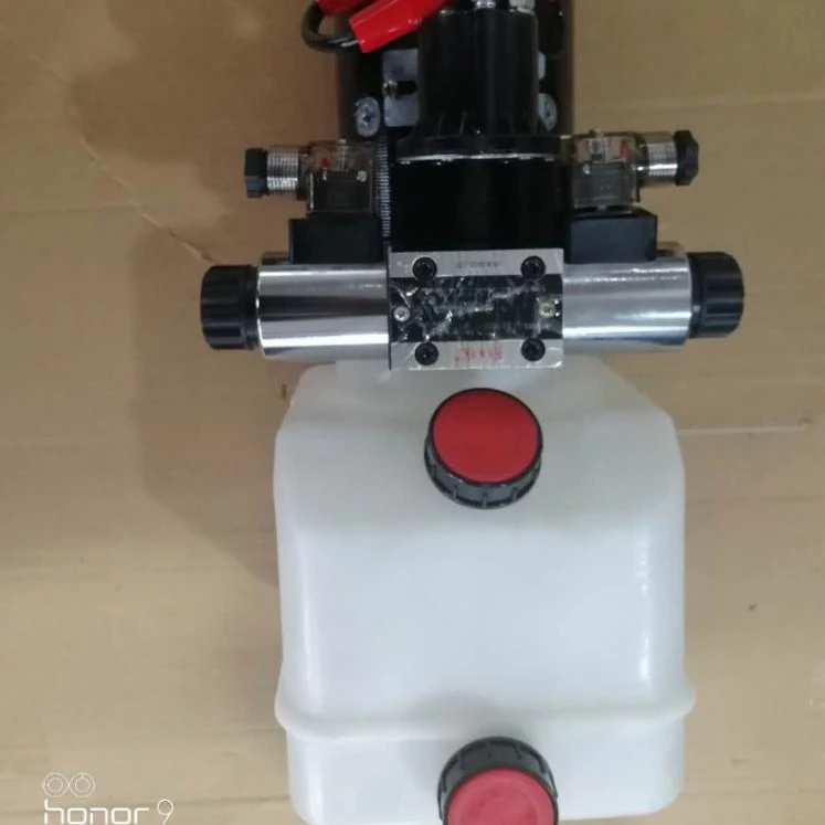 
 DC 12V/24V гидравлический блок двойного действия  