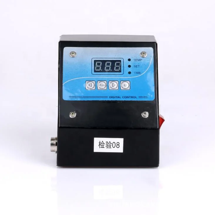 350W LCD Digital Controller Heat Press Machine Combo Printing Mugs Plates Electric Driven Core Engine