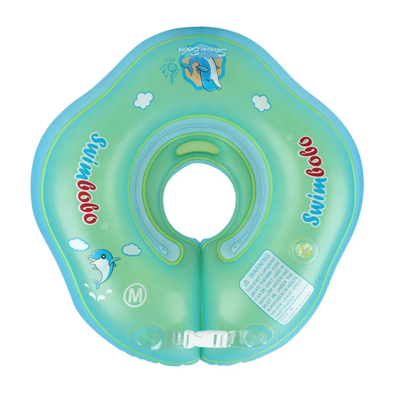 Hot Sale double airbags Baby Neck Floating Inflatable Swim Ring For baby