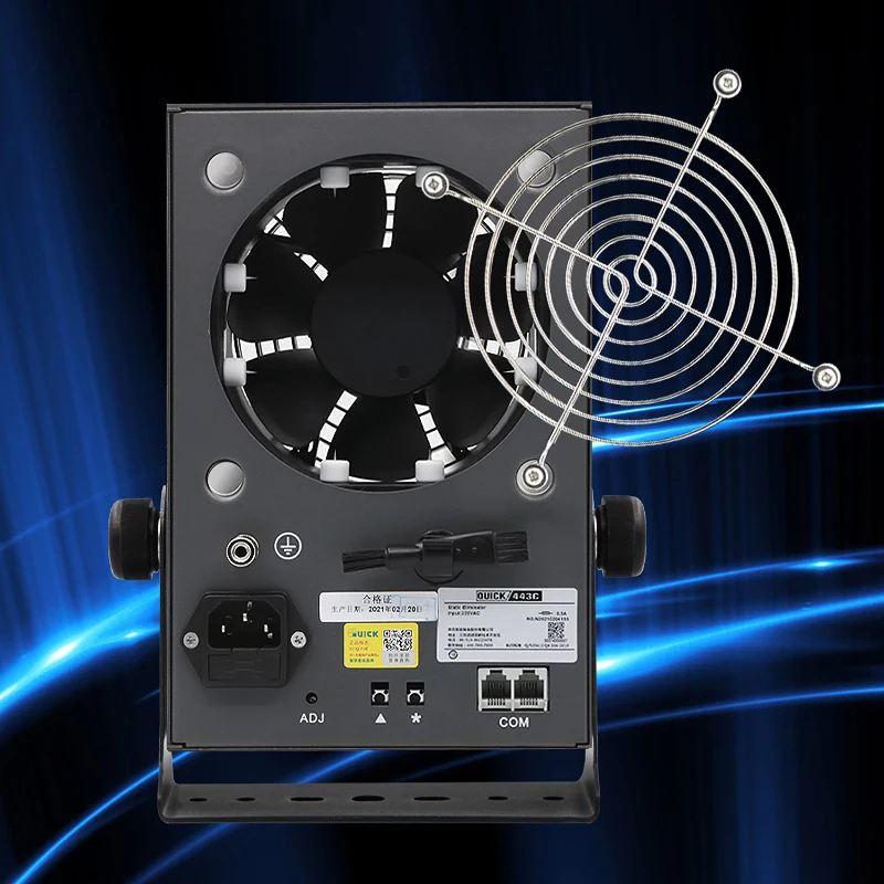 Ionizing air bar 27W high efficiency static electricity eliminator Quick 443C ion fan ESD protection device