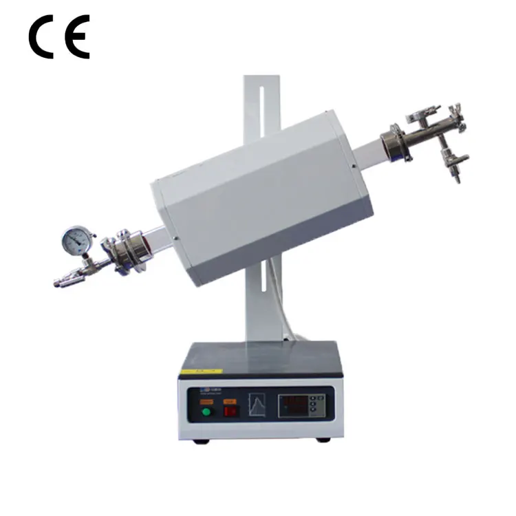 High temperature quartz tube multi-position mini tube furnace manufacturers in laboratory