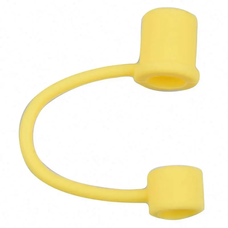 New silicone custom straw topper charm cover for tumbers wholesale cute pvc set attachment