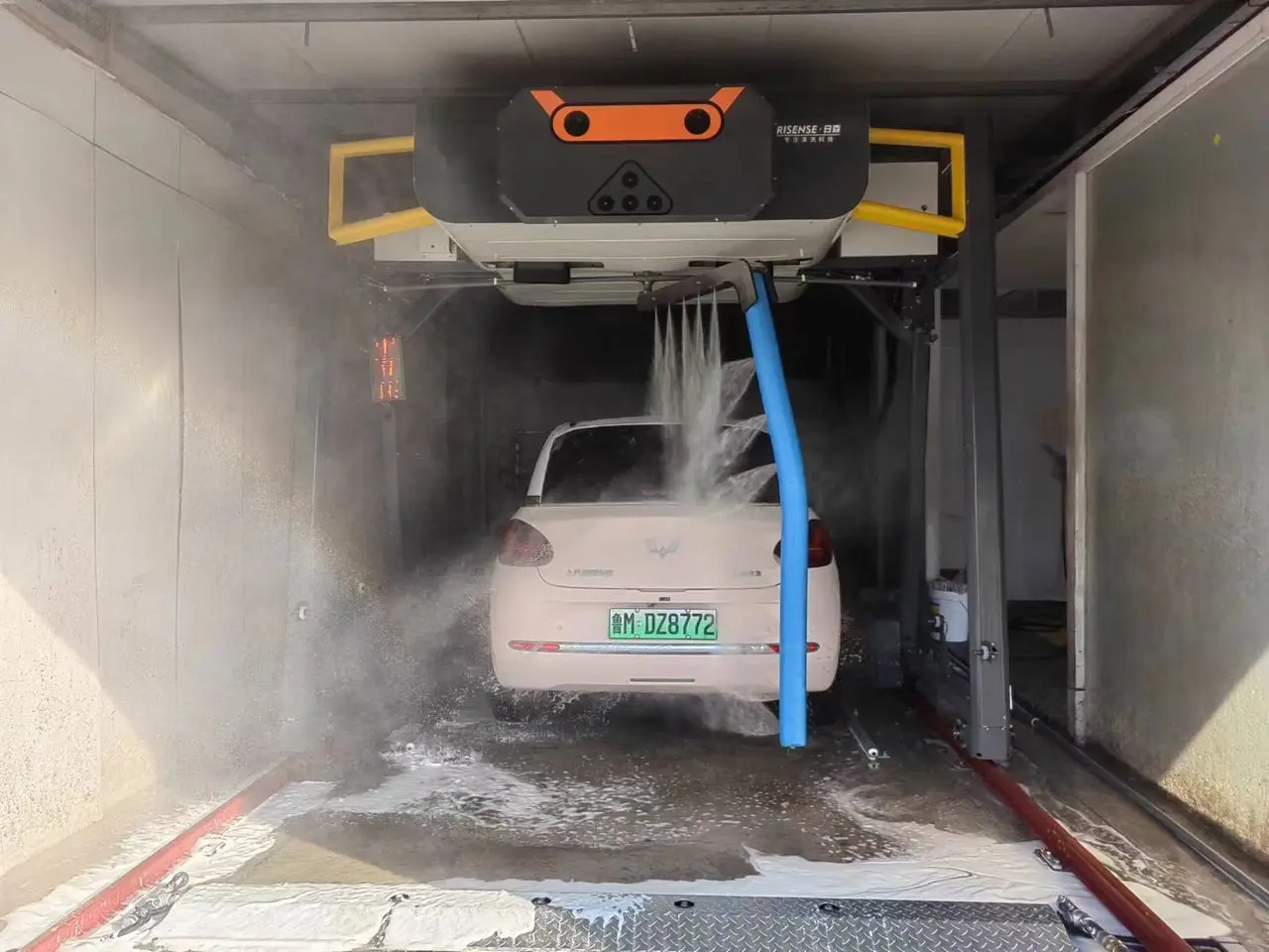 360 Degree Rollover Type Touchless Car Wash Machine
