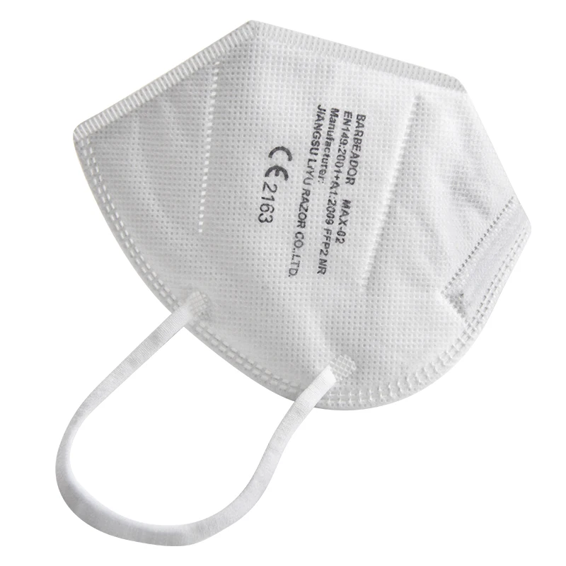 
white color CE FFP2 mask and CE2163 EN149 certificate with KN95 face mask 