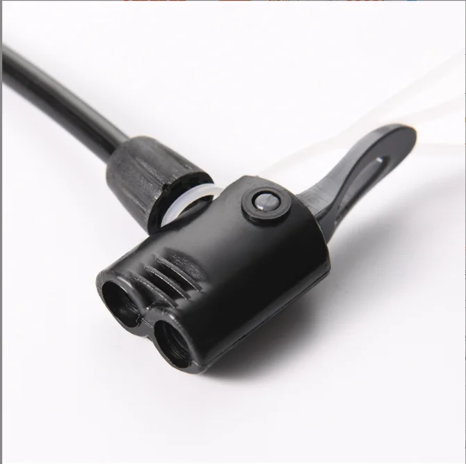 Hand Operated Inflator Pump Mini High Pressure Compressor with Big Gauge Style