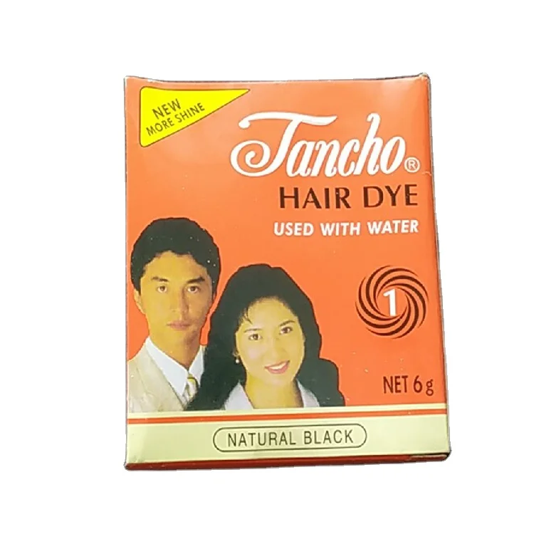 Горячая Распродажа TANCHO черная хна для тела порошок краска волос временная татуировка