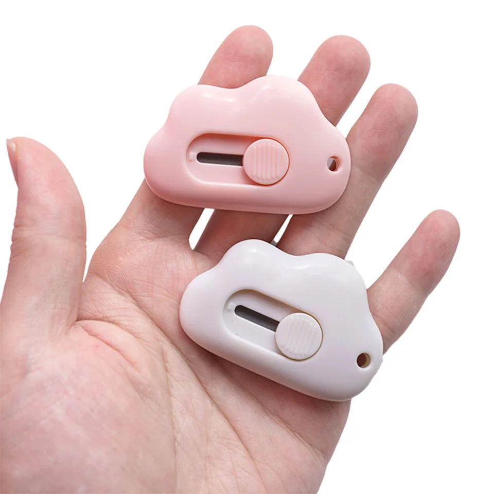 Creative Cloud Security Small Utility Knife Express Unpacker Letter Opener Blade Office Stationery Paper Cutter