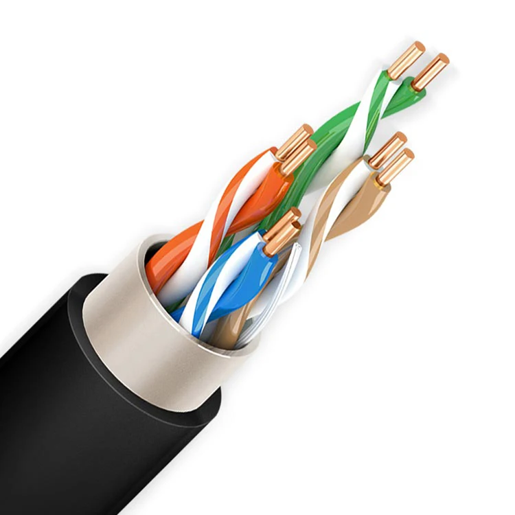 Communication wires UTP/FTP/STP/SFTP 4 pair 24awg 1000ft 305m Cat5 Cat5e unshielded cable outdoor
