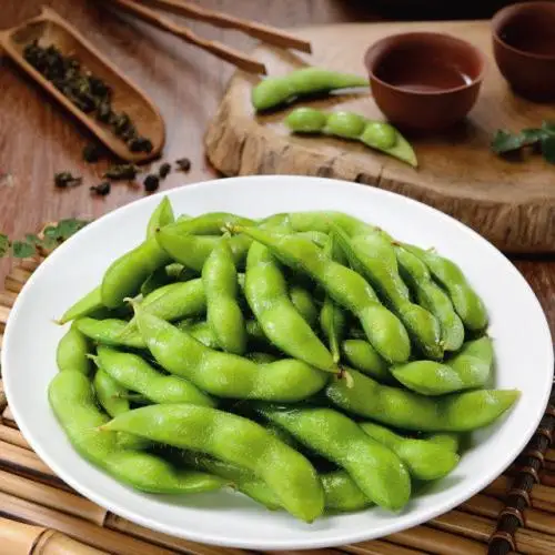 Hot Selling Factory Wholesale Frozen Organic Vegetables Frozen Green Soybeans IQF Frozen Peeled Edamame Beans Edamame Kernels