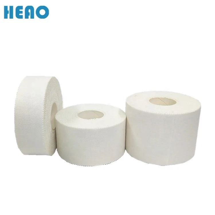 White Color Rayon Material Rigid Strapping Tape for Sports Training