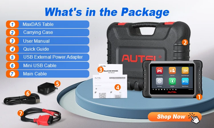 2023 original autel maxicom mk808s mk808 mx808 mk808z maxisys mk 808 s obd2 review all system scanner diagnostic tools for cars