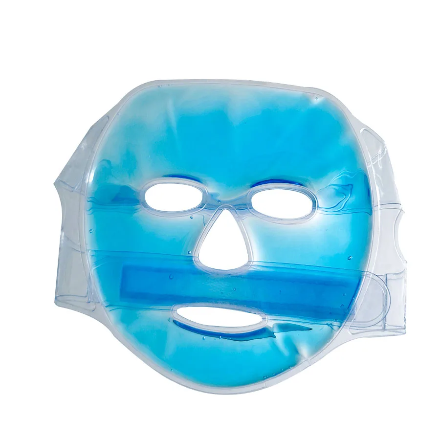Cooling Reusable Gel Beads Ice Mask Soft Plush Backing Ice Face Eye Mask Relieve Fatigue Pain