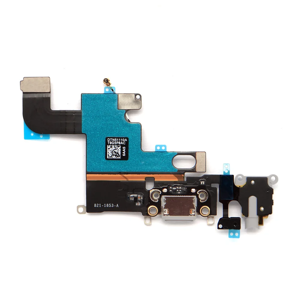 Зарядный порт гибкий кабель для iphone 5 6 7 8 X Замена зарядного гибкого кабеля USB док-станция