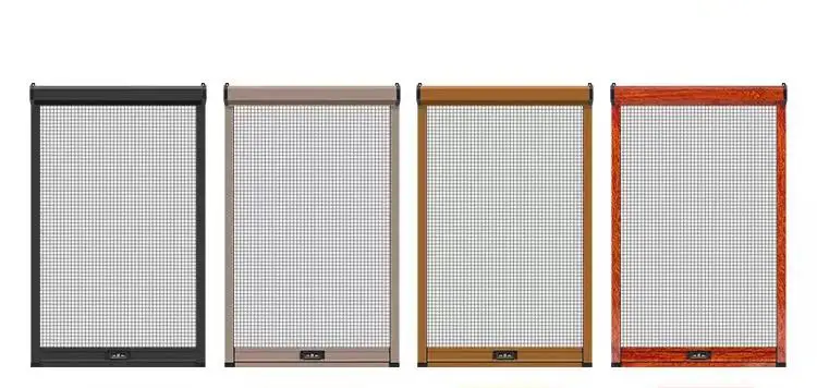 Wholesale Invisible roller mosquito nets for casement windows easy install mosquito net for window