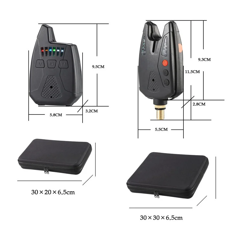 MEIRUN China Factory Aluminum Fishing Alert Device Sensitivity Bite Alert Carp Fishing