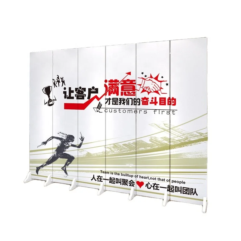 Office screen partition wall living room modern office mobile folding decoration dining room school partition