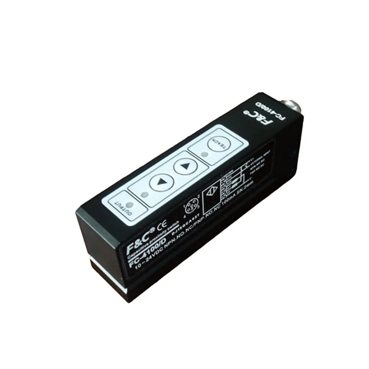 Capacitive Fork sensor, Push-Button setting, Light/Dark NPN/PNP all in one, regardless colors and shiny surface