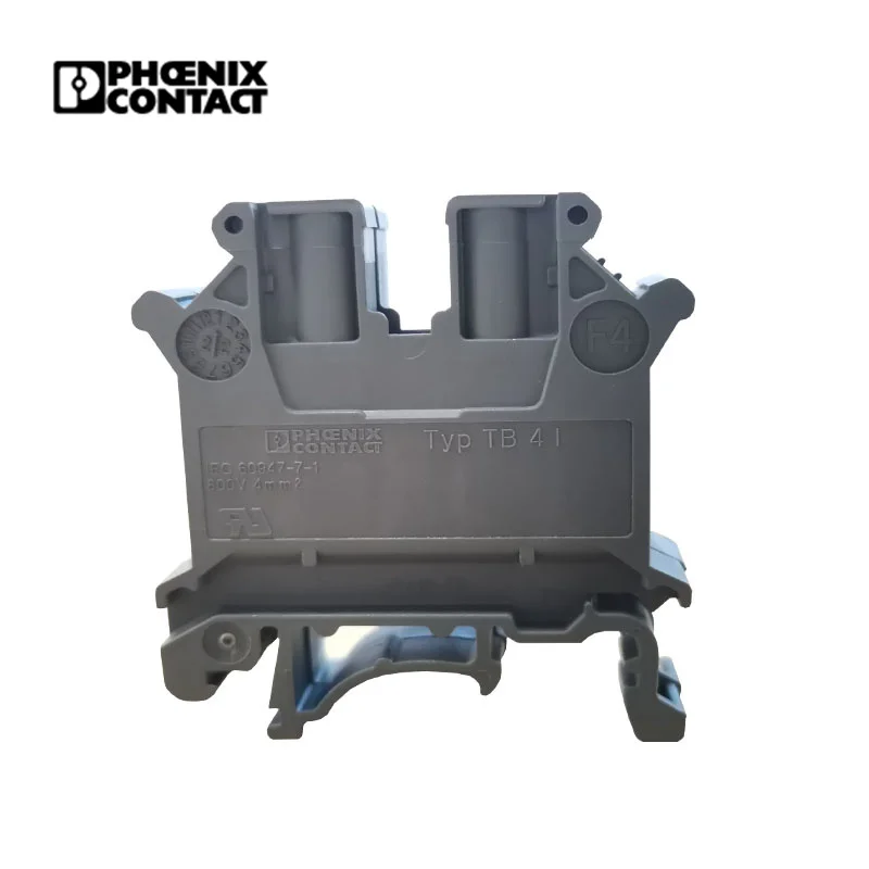Hot Selling Phoenix Contact TB 4 I Feed Through Screw Wire Connector Phoenix Terminal Blocks For Din Rail Panel Mount