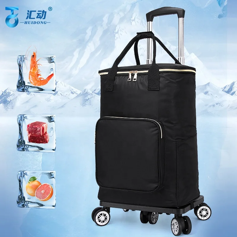 2023 модная водонепроницаемая сумка для багажа из ткани Оксфорд, современная модная дорожная сумка, тележка для багажа, дорожная сумка, набор тележек